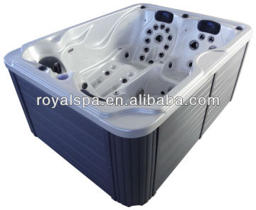 personal mini massage oudoor spa tub for 3 persons