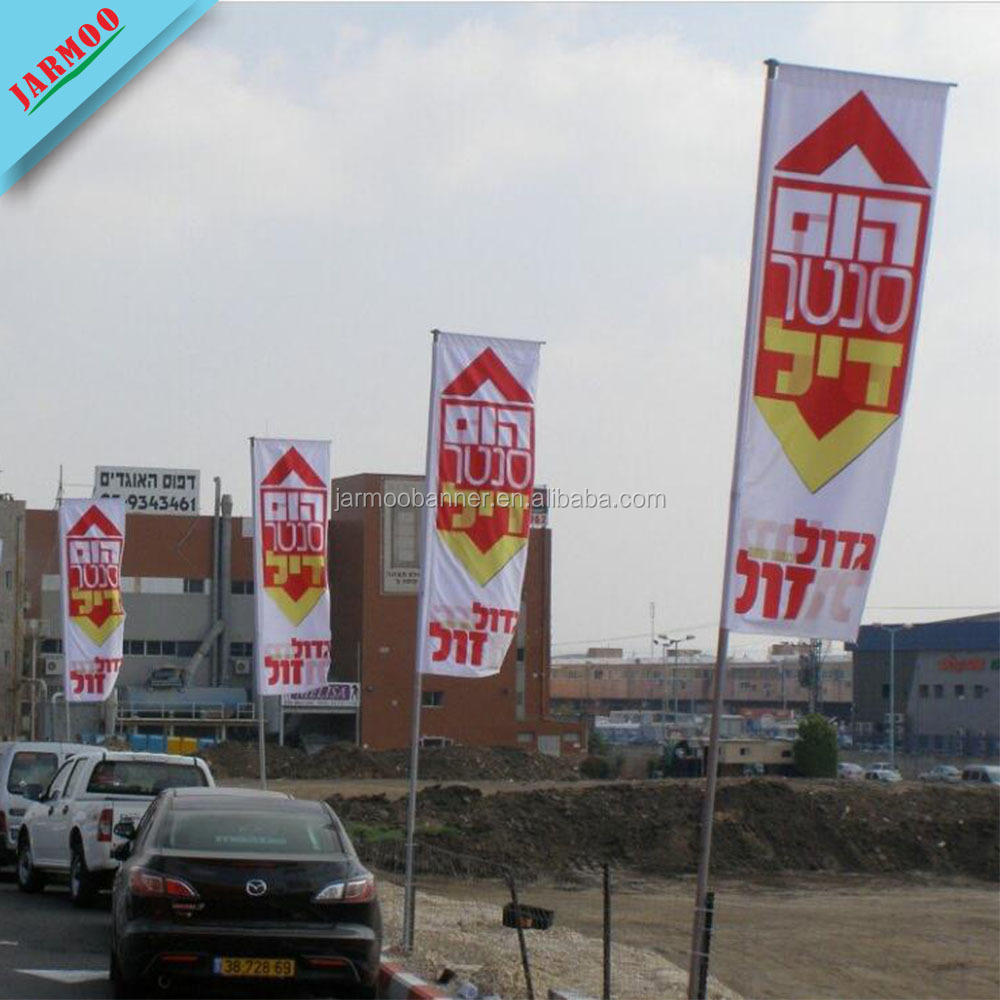 High Quality Custom Size Hanging Street Banner With Custom Logo