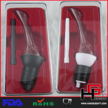 custom Plastic Wine Bottle Pourer