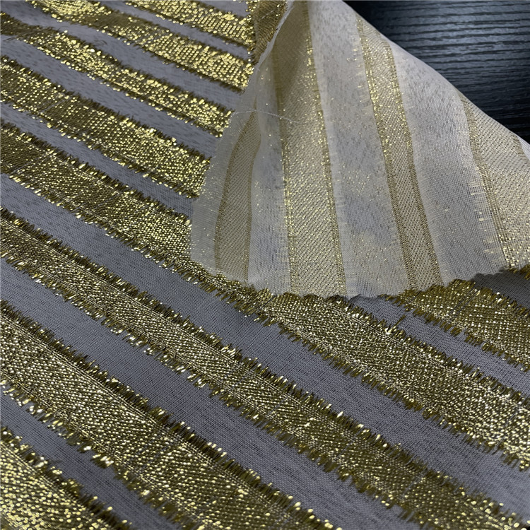 Lurex 100% Polyester Cloth