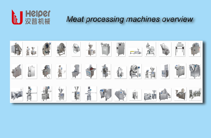 meat processing machines overview