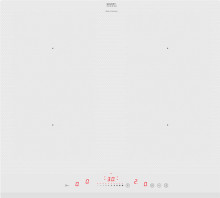 White Induction Hob 4 Zone