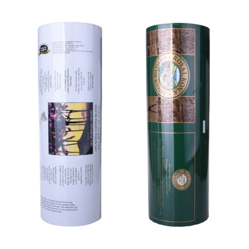 printed plastic roll film cookies packaging