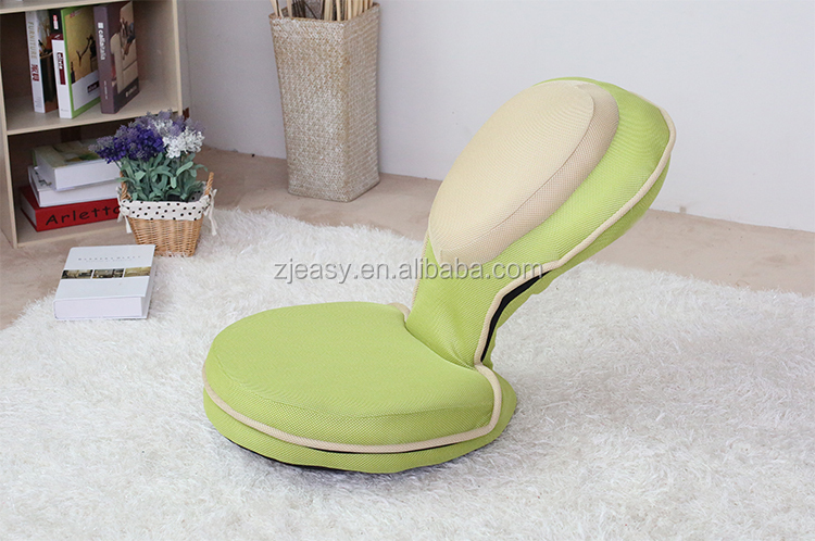 Silla perezosa estilo Japón y Corea del Sur en muebles de sala de estar, silla de piso reclinable, silla de piso ajustable