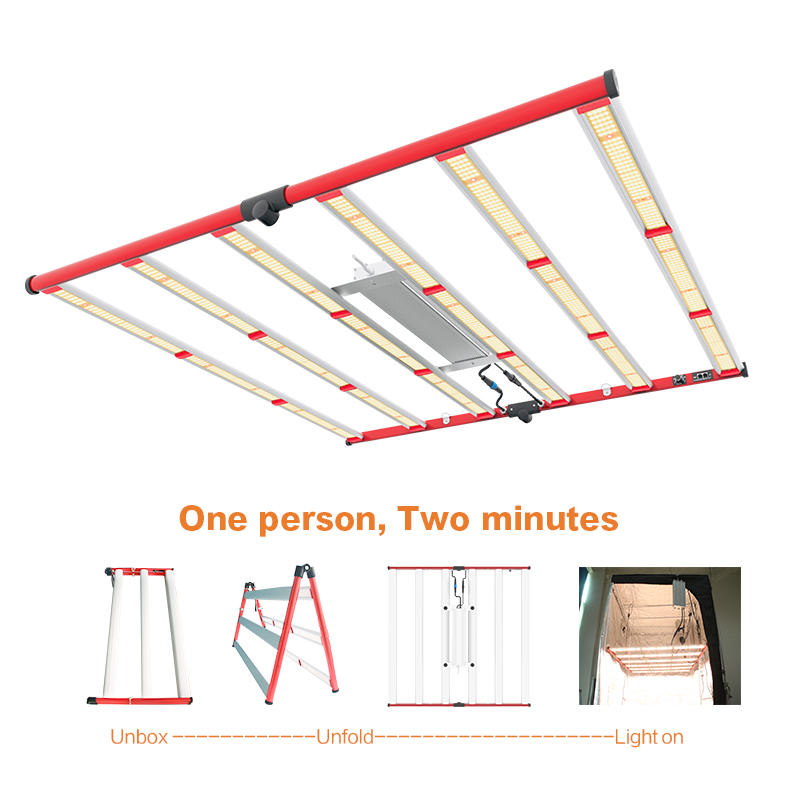 AGLEX 800W LED Grow Hydroponics de la lumière