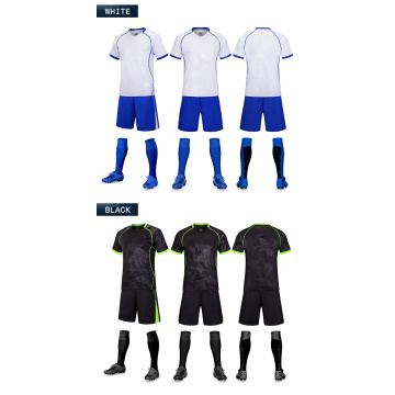 Kit de camiseta de fútbol de manga corta Camiseta de fútbol para hombre