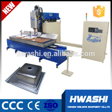 CNC Automatic Machine Double-Bowl Welding Sink Machine