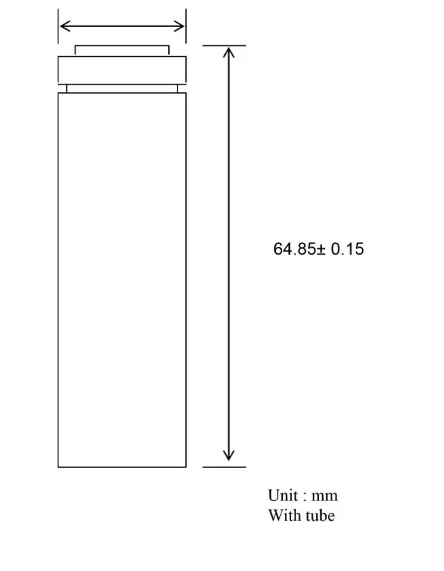 18650 3.7V 2000mAh Cylindrical Ternary Lithium Battery Cell