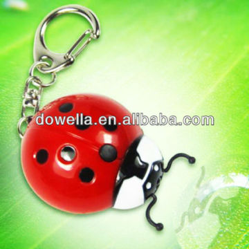 plastic LED light keychain/ animal shaped keychain