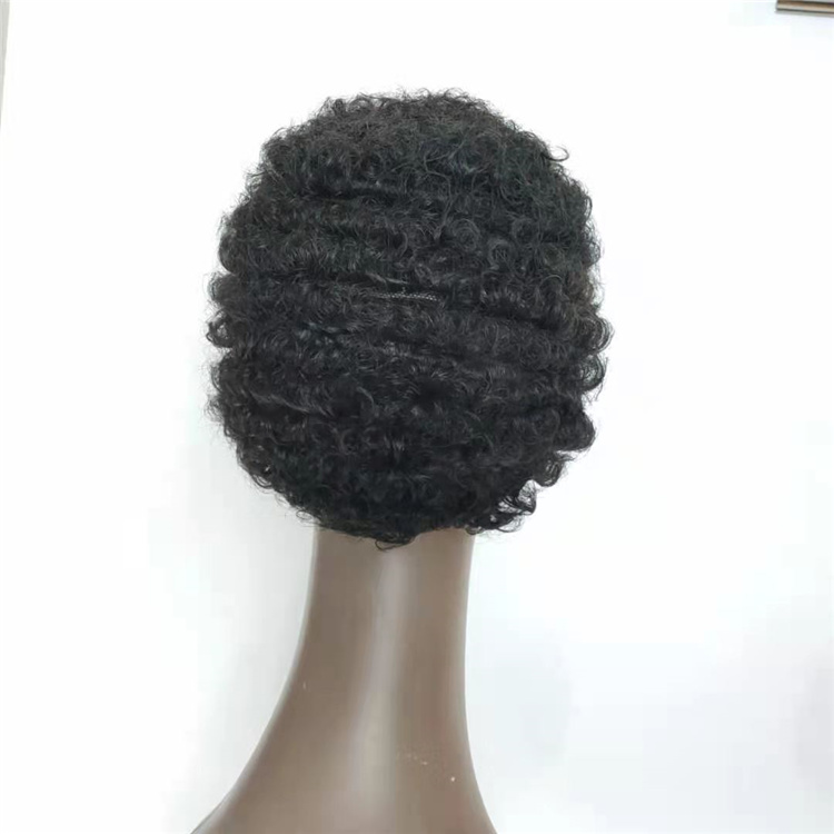 Afro Curly For Black women In Stock  100 Percent Authentic Human Hair  None Lace Human Hair Wigs