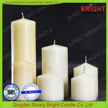 shape saint church pillar candle