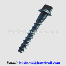 180mm Long Screw Spike Plain End for Softwood Sleepers
