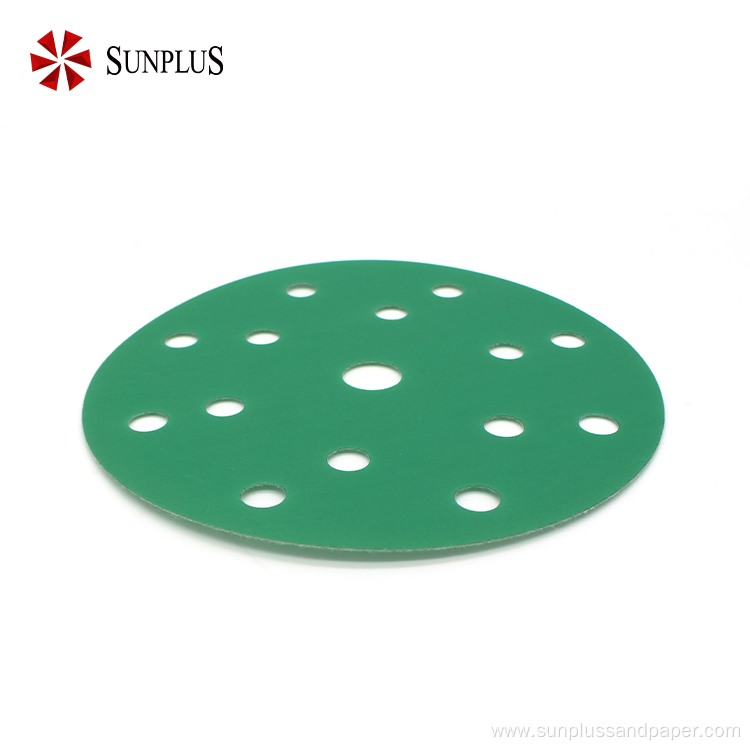 6 Inch Green Film Sandpaper Sanding Disc