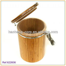 Airtight Bamboo Coffee Caddy