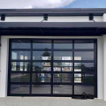 Sectional Garage Door Aluminium Tempered Plexiglass Overhead