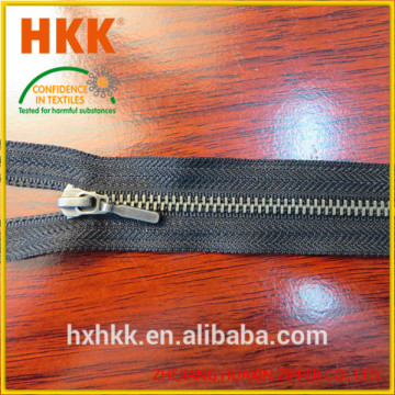 3# Antiq Silver Zipper