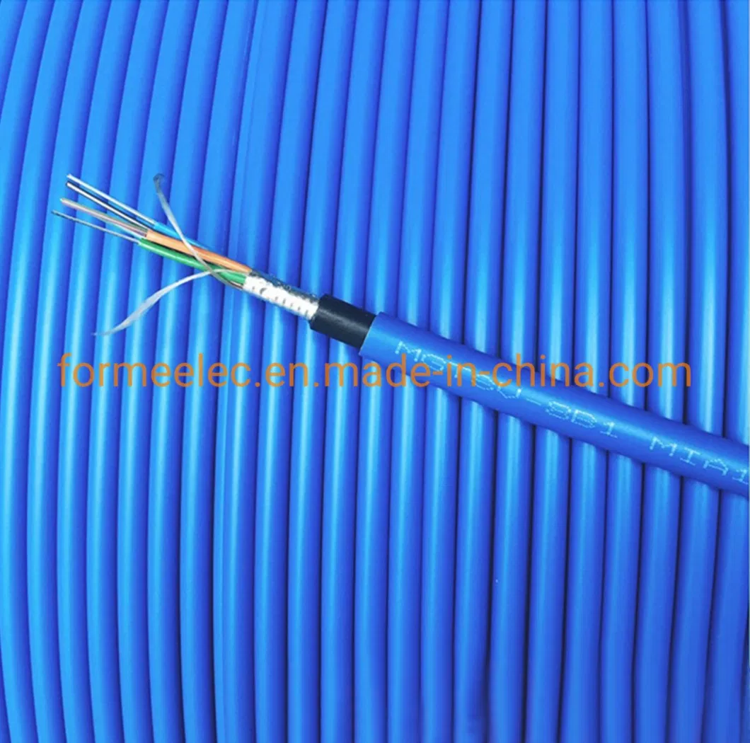Stranded Flame Retardant Optical Cable 8 Core Mgtsv Optic Cable Fiber for Coal Mine