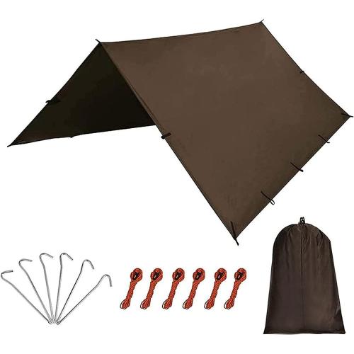 Outerlead 10X10FT Waterproof Camping Tarp Tent Rain Fly