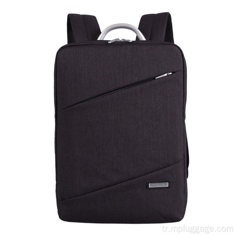 Basit ama ağırlıklı iş dizüstü bilgisayar sırt çantası özel