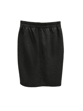 Women's wool fabric short skirt