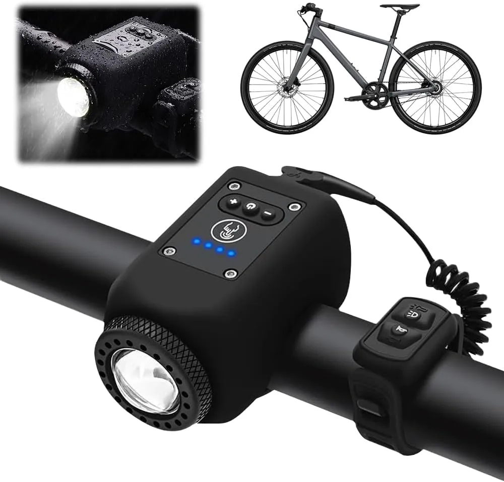 Bicycle Light Set with High Decibel Horn and USB Charging