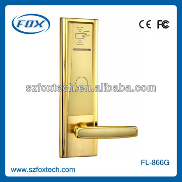 Fox hot sell pure copper hotel interior door lock