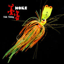 colorful fish lure hook with sequins to attract the fish