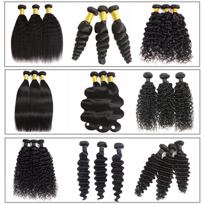 Raw Brazilian virgin cuticle aligned hair wholesale virgin human hair bundle vendor raw mink virgin Brazilian hair bundles