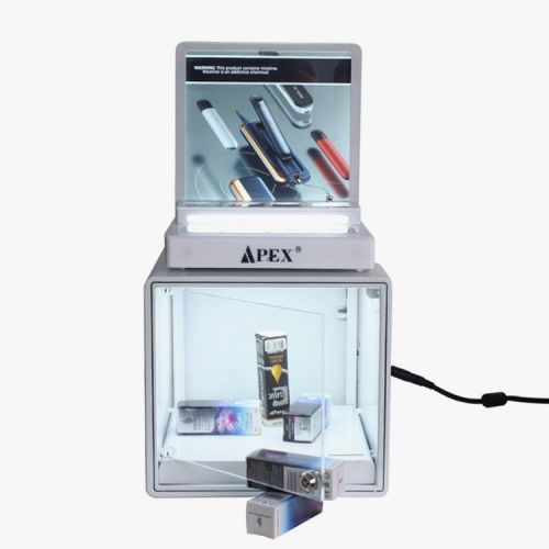 Apex Komersial Vape Display Berdiri dengan LED