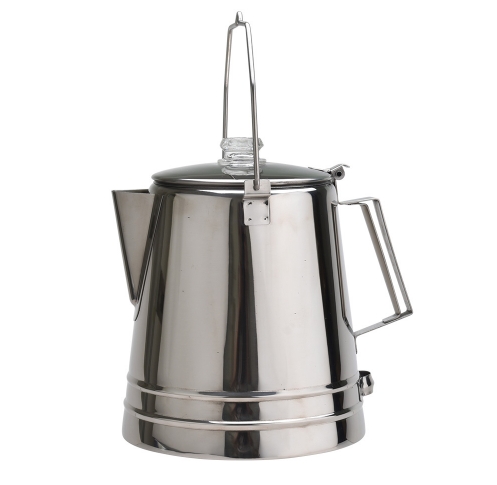 Stainless Steel Camping Coffee Pot Portable Coffee Pot