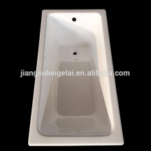 big demand hotel rectangle cast iron bath under-mount bath