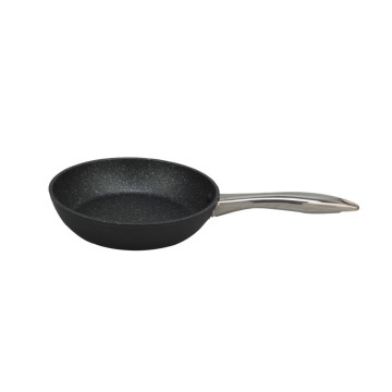 Dia 19.5 cm black color frying pan