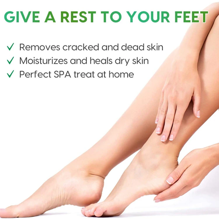 Natural Exfoliating Cracked Heels & Dead Skin Foot Peel Mask