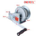 Heat Treatment Durable Wire Rope Manual Hand Winch