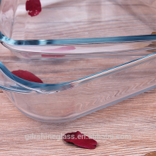 Fashion clear wholesale candy dish glass / glass butter dish