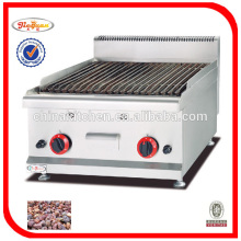 flat gas grill/industrial gas grill/gas lava stone grill GB-589