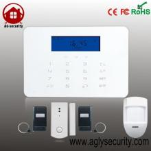touch panel wireless GSM intelligent security alarm system