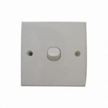 British Type Switch, Made of ABS/PC/Copper/Iron with 250V Rated Voltage