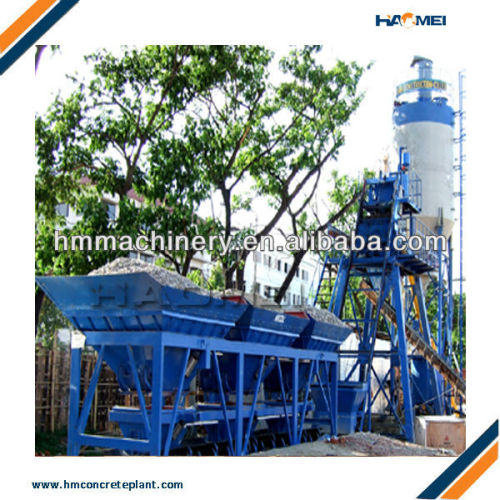 Special skip type small cement plant