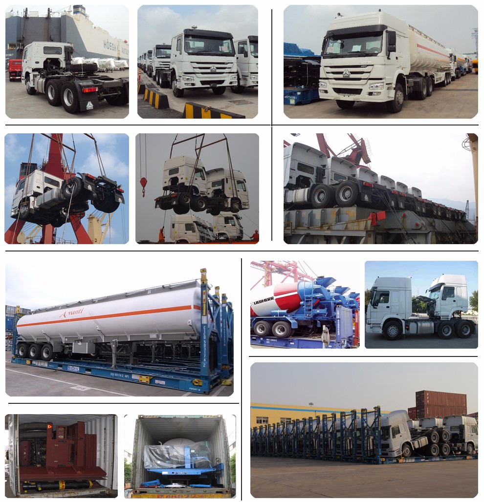 Sinotruk HOWO 6x4 heavy duty refrigerator truck