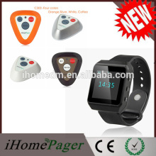 Dining hall paging system electronic call button system