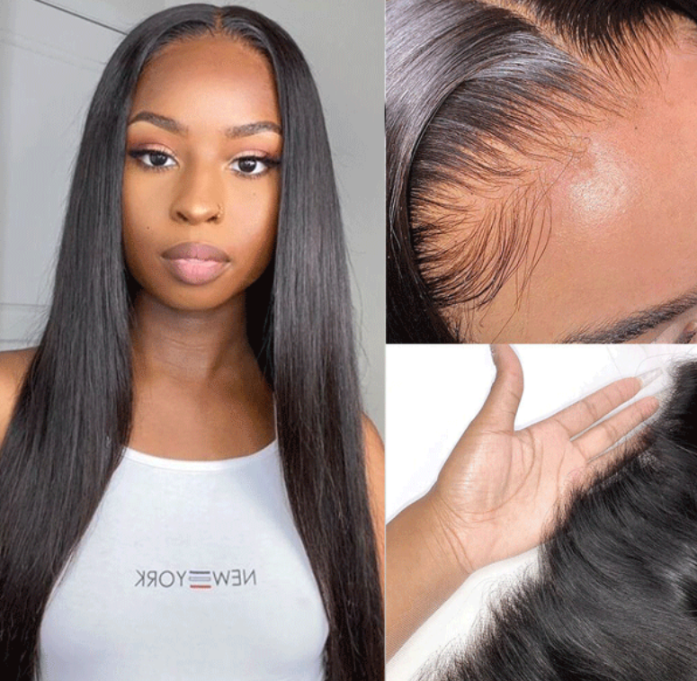 whosale Peruvian Human Hair Lace Wigs Transparent HD Lace Wigs For Black Women Full Lace Wigs Hair Extensions
