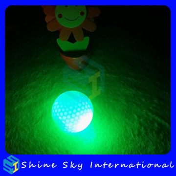 Customized Top Sell Lovely Led Golf Ball Promotional Item