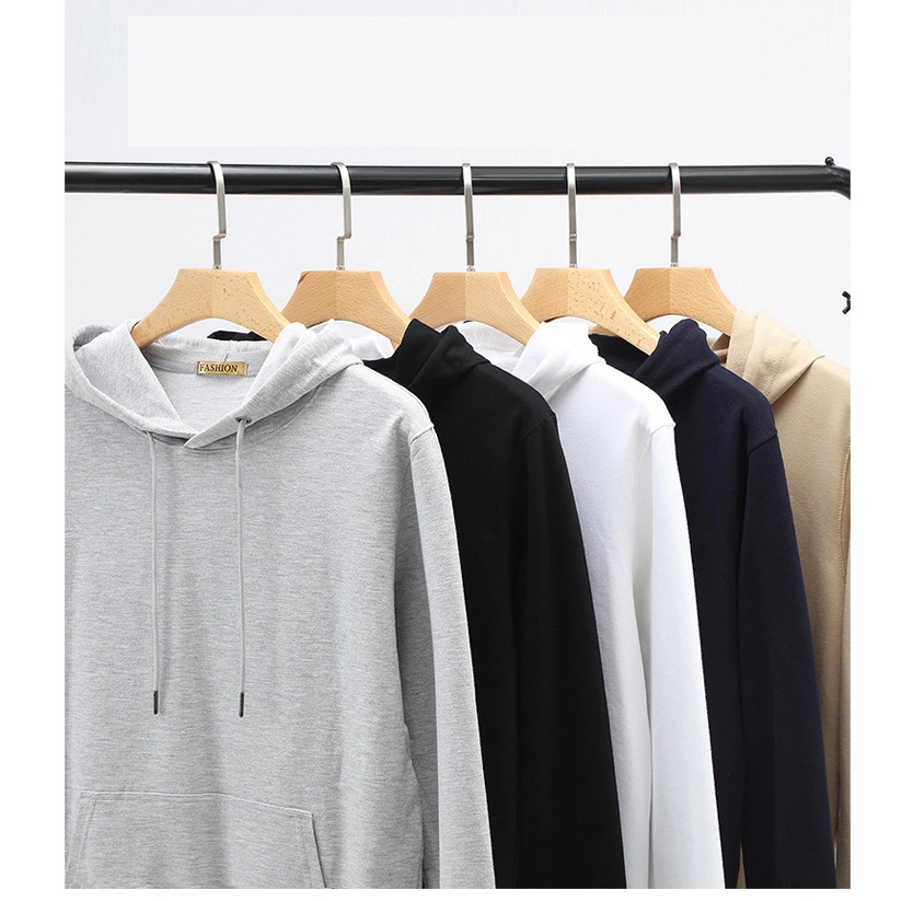 New Couple Printing Student Thick Cotton Solid Color Hoodie