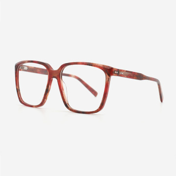 Square Acetate Female Optical Frames 24A3001