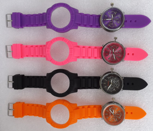 Aangepaste partij siliconen horloge bandjes Band