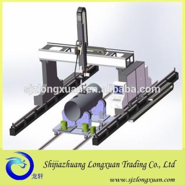 Gantry Cutting Robot of Cylindrical Shell and Head