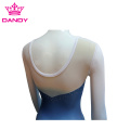 Thể thao tùy chỉnh tay áo dài màu xanh Leotard