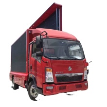 LED Advertising Stage Truck: Howo 4x2 Vocal Concert Performance Car Movable Stage for Roashow