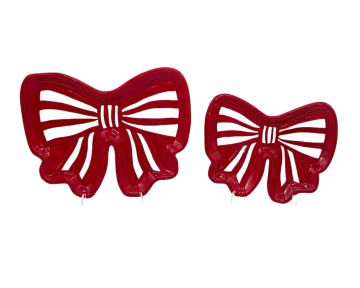 Bowtie Christmas Tableware Plates